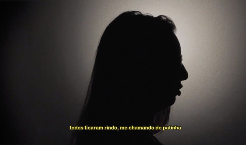 Sombra de uma mulher
